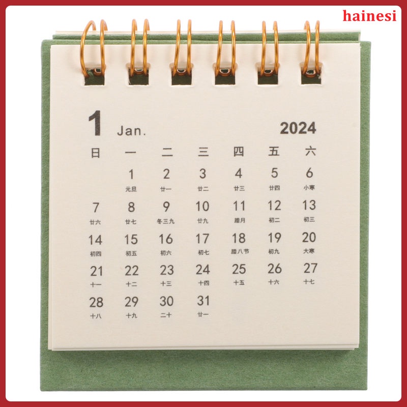 Lịch 2024 Để Bàn mini 2024