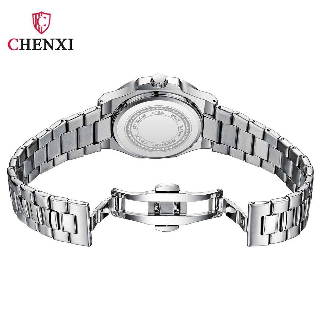 Chenxi Đồng Hồ Đeo Tay Chống Thấm Nước Phát Quang Đơn Giản Theo Phong Cách Doanh Nhân Dành Cho Cặp Đôi