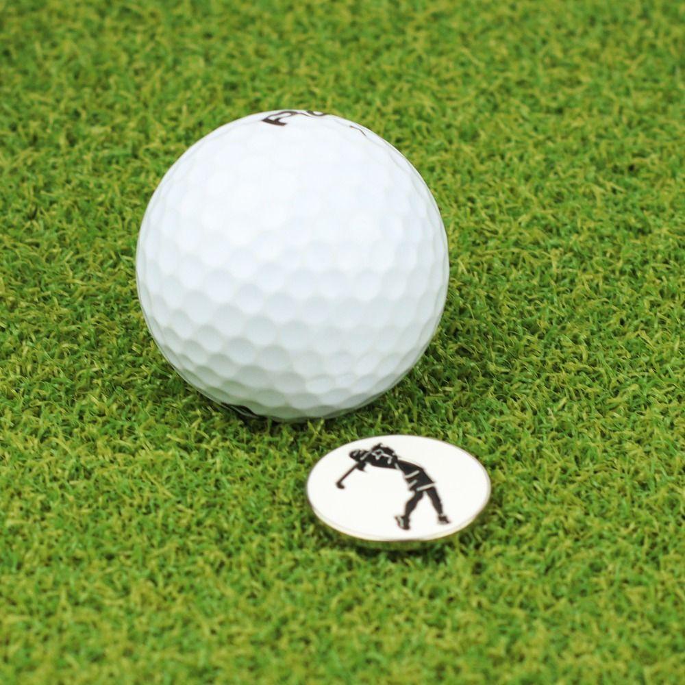 GOFIDIN Phụ Kiện Kẹp Nón Đánh Dấu Vị Trí Bóng golf Bằng Kim Loại Có Thể Tháo Rời Làm Quà Tặng Cho Bạn Gái