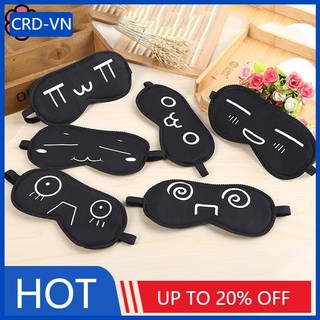 1 miếng bịt mắt ngủ mm họa tiết hoạt hình dễ thương hỗ trợ giấc ngủ yk