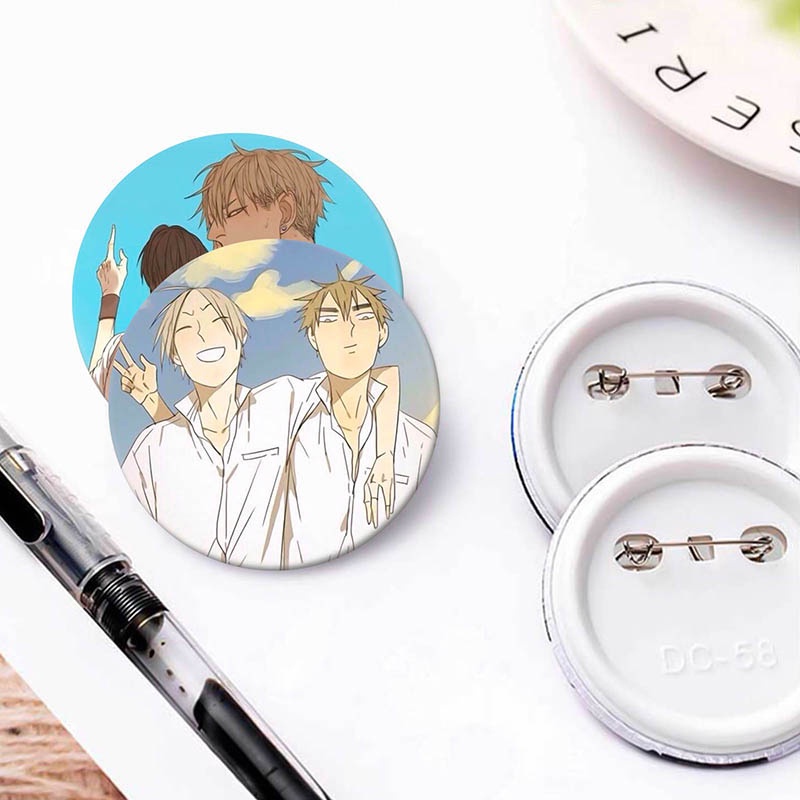 1 Huy Hiệu Tròn Bằng Thiếc 58mm In Hình anime i9 day