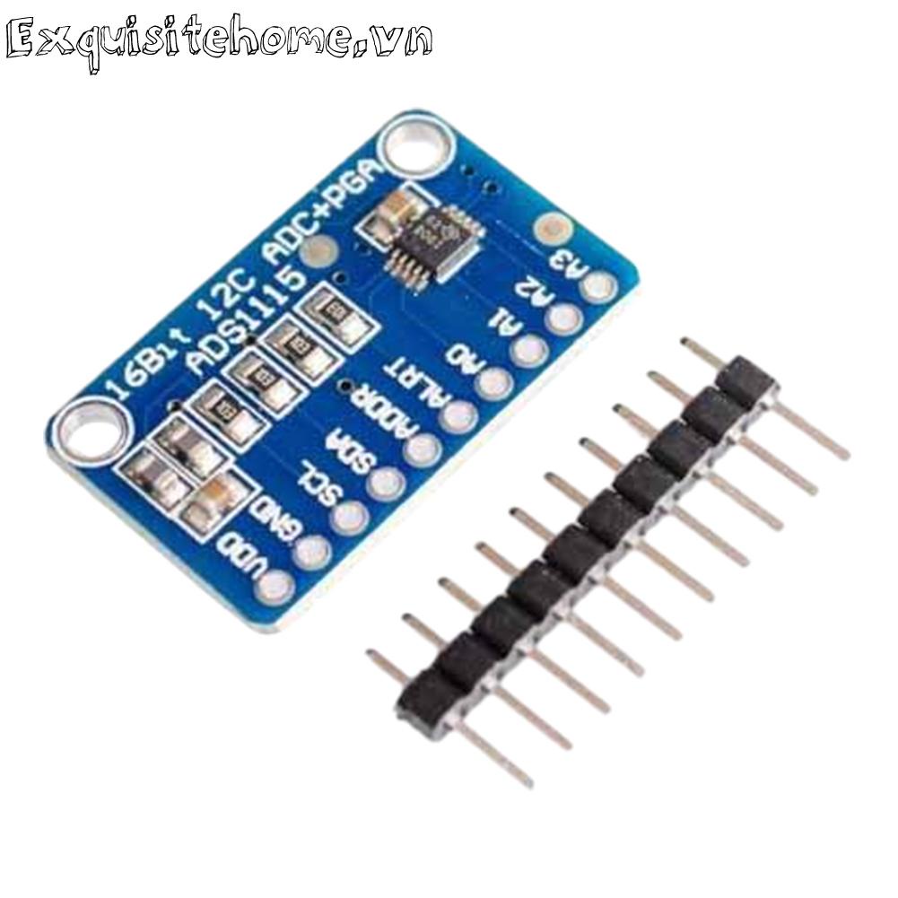 Bảng Mạch Phát Triển ads1115 16 bit adc 4 Kênh Kèm Bộ Khuếch Đại Lập Trình