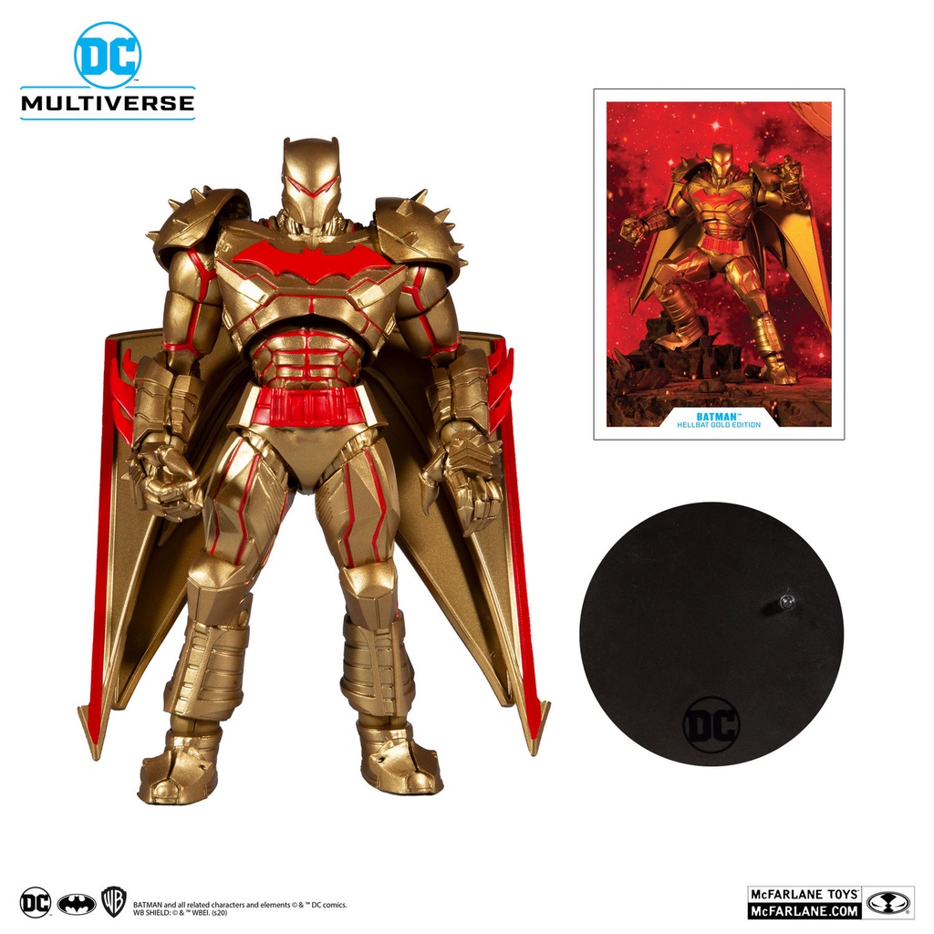 Nhân Vật Phim batman dc 23.3cm Màu Vàng / Bạc
