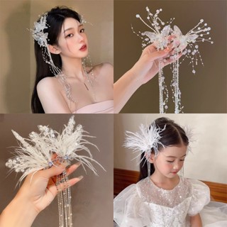 Set 2 Kẹp Tóc Đính Đá Thời Trang Cho Nữ CHLINS