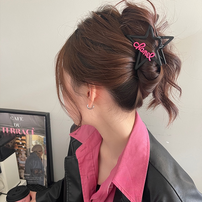 Kẹp Tóc Kim Loại Hình Trái Tim Thanh Lịch Cho Nữ