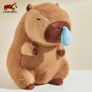 Capibala snot rút búp bê đồ chơi capybara xấu xí dễ thương gối capybara dễ thương
