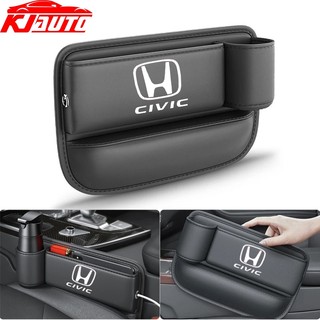 Túi da pu đựng đồ gắn khe hở ghế ngồi xe hơi honda civic g8 g9 g10 g11 fd fc fk type r mugen type r