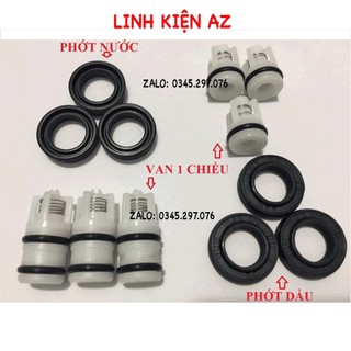 Bộ phớt, van một chiều máy bơm rửa xe mini cao áp dùng phớt 12-18; 12-20
