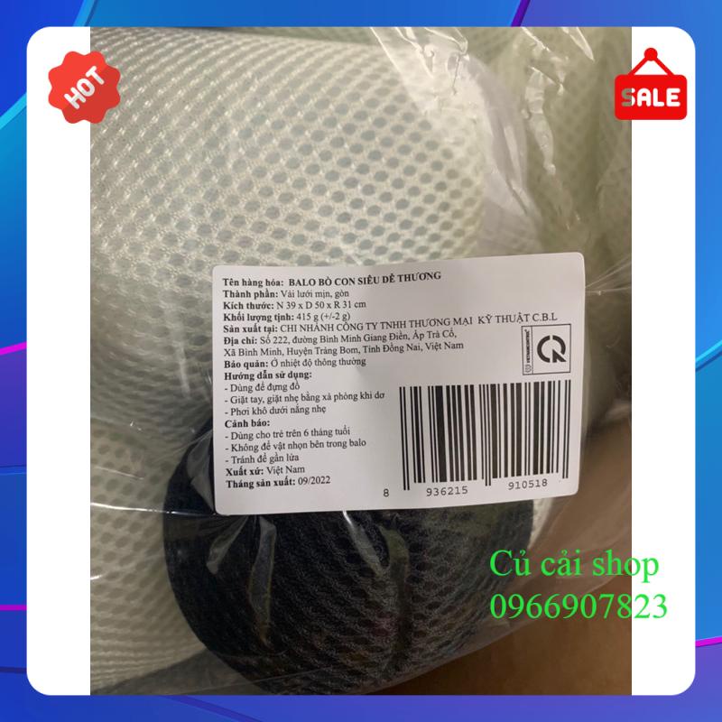 Balo bò sữa siêu dễ thương