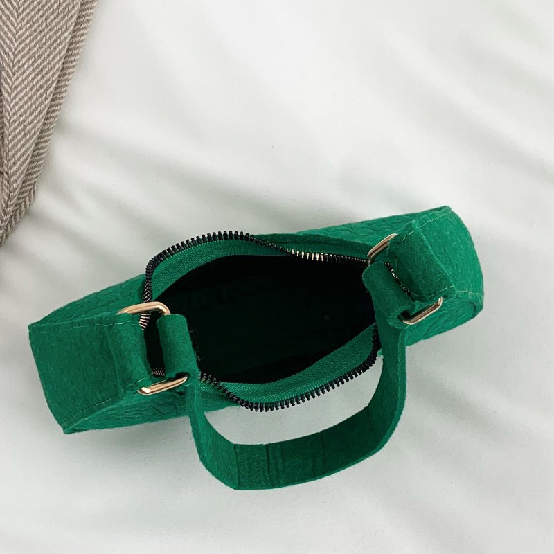 Túi xách GUANGLUO màu trơn đơn giản phong cách Hàn Quốc cho nữ