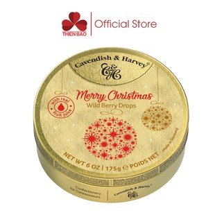 Kẹo trái cây Đức Cavendish & Harvey Christmas Wild Berry 175g