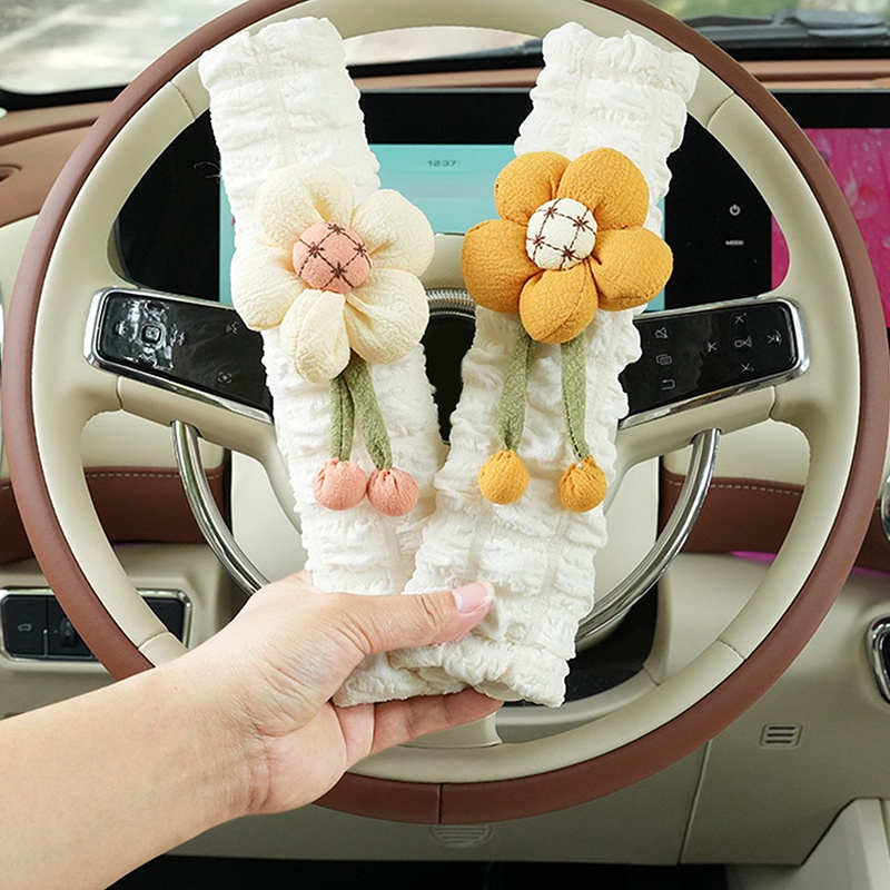 Vỏ Bọc Dây Đai An Toàn Họa Tiết Hoa Thông Dụng Cho Xe Hơi Qxzb1