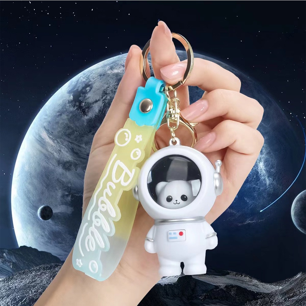 Móc Khóa Hình Ngôi Sao Hoạt Hình Có Đèn led Dễ Thương