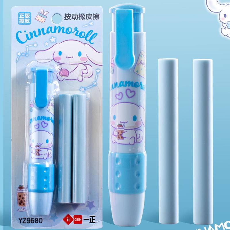 Tẩy Bút Chì 3 Trong 1 sanrio mymelody kuromi cinnamoroll pochacco Mới Lạ Làm Quà Tặng Cho Trẻ Em / Văn Phòng
