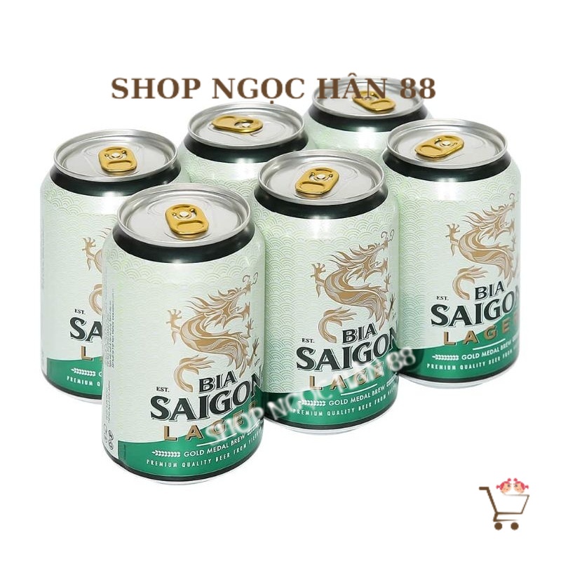 Thùng 24 Lon Bia Sài Gòn Lager