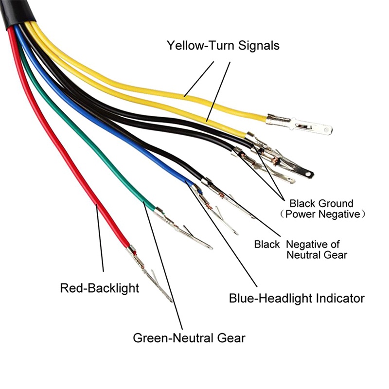 Đồng Hồ Đo Tốc Độ Xe Máy Có Đèn led Chất Lượng Cao