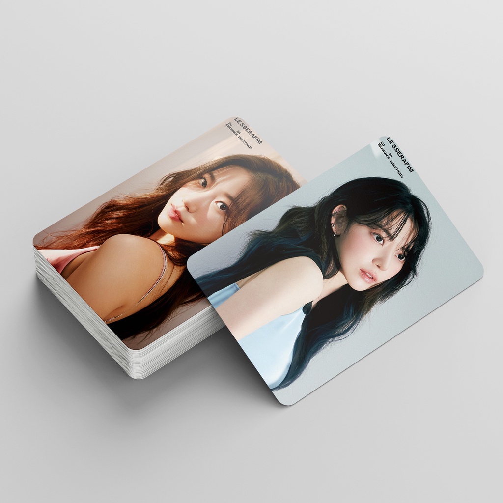 LE SSERAFIM 2024 Season's Greetings Photocard LESSERAFIM Perfect Night UNFORGIVEN GIRLS SAKURA Lomo Card