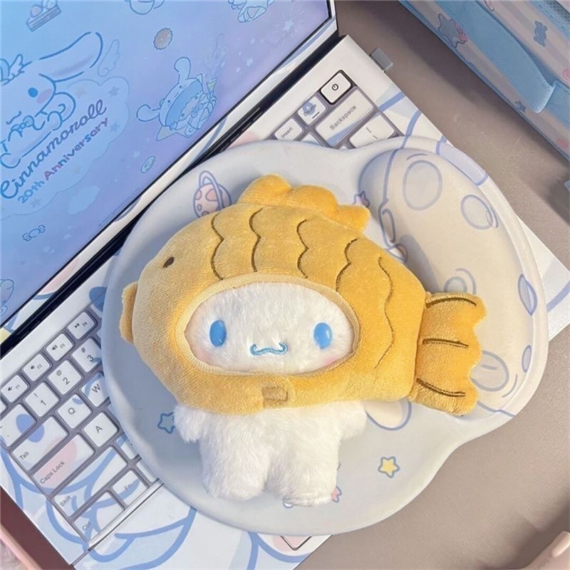 Sanrio Móc Khóa Hình Búp Bê taiyaki Nhồi Bông Dễ Thương