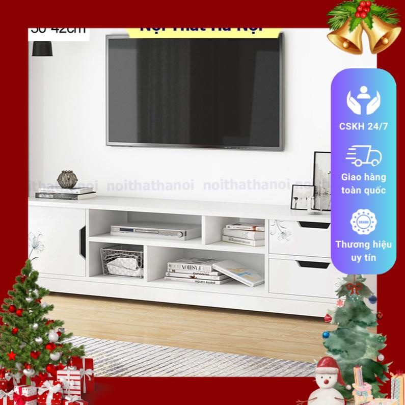 Kệ tivi bằng gỗ công nghiệp có ngăn kéo lưu trữ, kệ đa năng cao cấp sang trọng phù hợp mọi không gian phòng khách