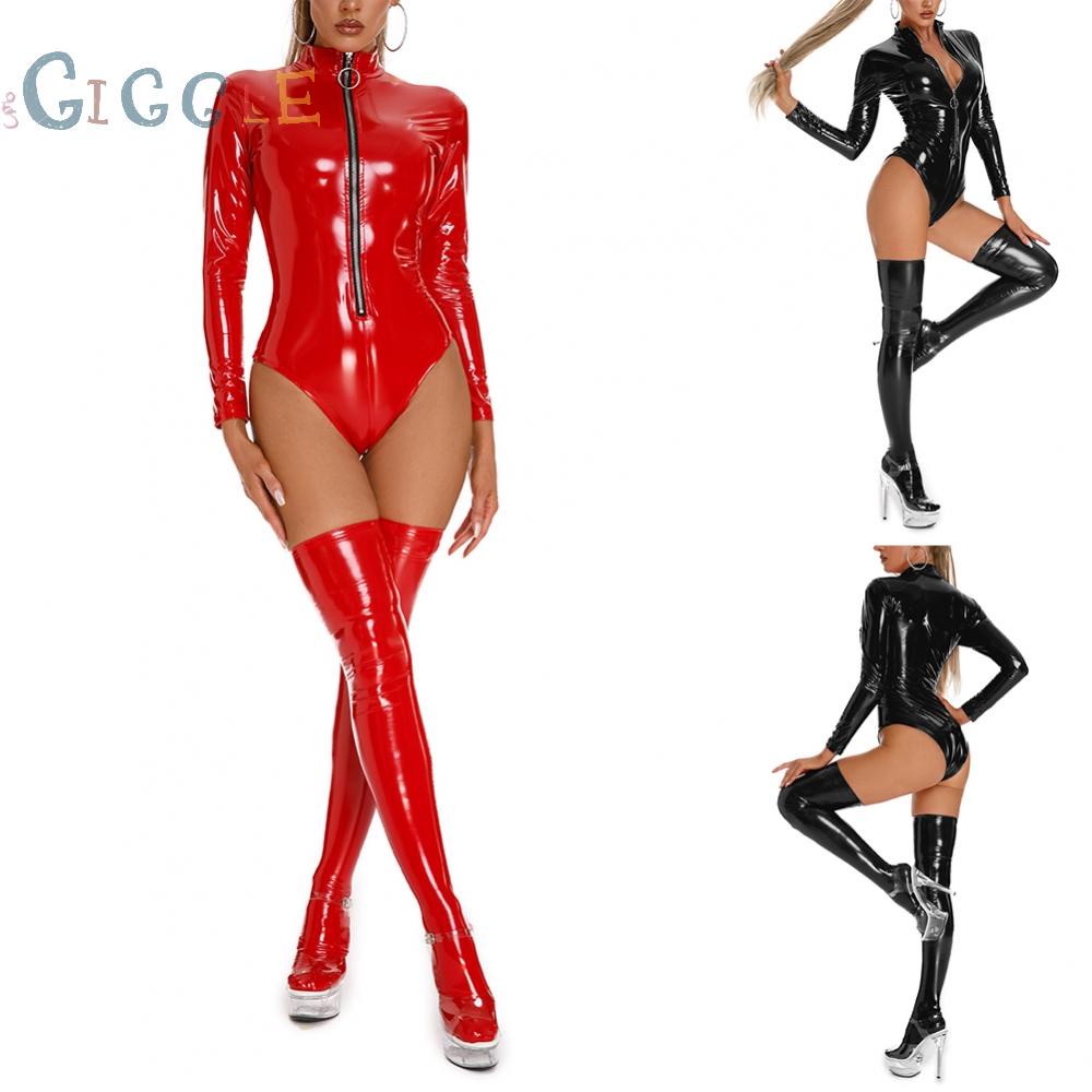 Bodysuit Club Clubwear Dance Clothings For Daily Medium Strech Mock Neck