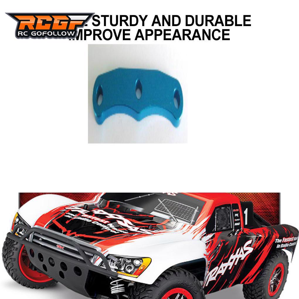 Rcgofollow Giá Đỡ Trước / Sau Bằng Hợp Kim Nhôm Bền Màu Xanh Dương Cho traxxas slash 4 X 4 1 / 10