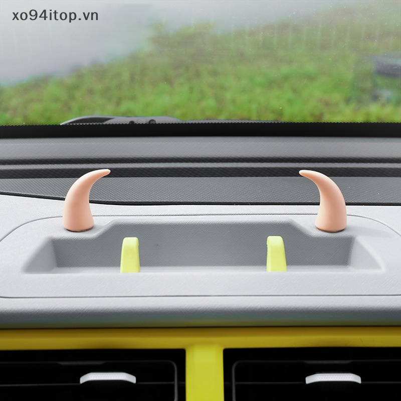 Xoitop Phụ Kiện Trang Trí Góc Vô Lăng Xe Hơi Phong Cách Ác Quỷ Sáng Tạo vn