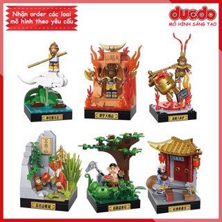 [Có sẵn] CQQ10013 - CQQ10018 Minifigures các nhân vật Tây Du Ký - Đồ chơi Lắp ghép Xếp hình Mô hình Mini Tôn Ngộ Không