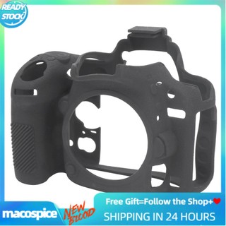 Macospice Vỏ bảo vệ máy ảnh Vỏ silicon mềm cho Nikon D750