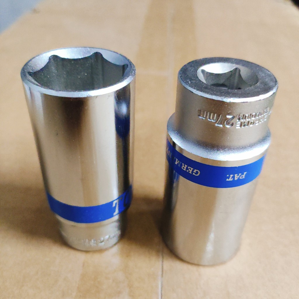 Khẩu / tuýp 8-32 mm TOP chính hãng, size 1/2 phổ thông, dài 8cm, Cty TM&XNK TOP Việt Nam