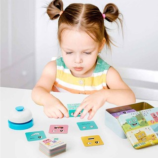 Expression Puzzle Building Cubes Wooden Face-Changing Magic Cube Building Blocks Matching Game Logical Thinking Training Brain Toy