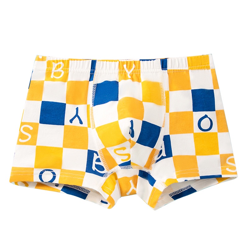 Quần Lót boxer cotton Mềm Mại Kiểu Hoạt Hình Xinh Xắn Cho Bé