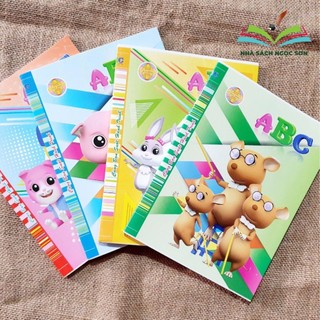 Tập vở học sinh abc hòa bình 4 ô ly và 5 ô ly - 96 trang - định lượng 80gsm
