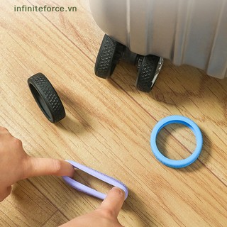 Set 8 Bánh Xe Vali Du Lịch Giảm Ồn Bằng Silicon