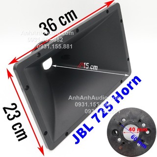 Họng loa treble lở - Họng loa treble kích thước 23x36cm - Dùng cho củ loa treble 750, 850