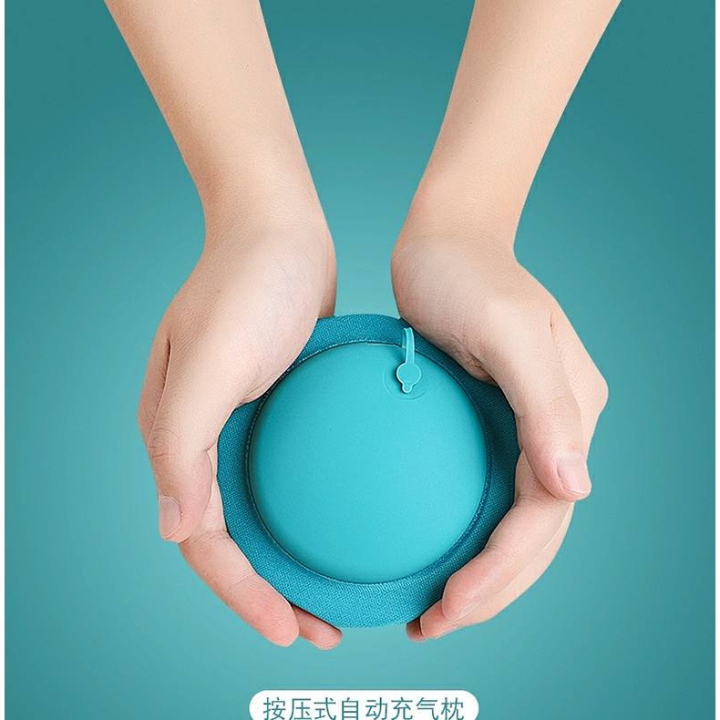 <BeeTreeStore> Inflatable U Pillow Press Neck Pillow Portable Cervical Pillow Neck Business Trip Tra