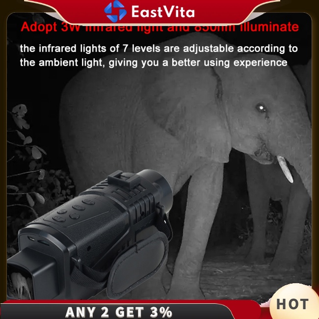 Ống Nhòm Hồng Ngoại R17 5x 3 Chế Độ Kỹ Thuật Số Hỗ Trợ Tầm Nhìn Ban Đêm | BigBuy360 - bigbuy360.vn