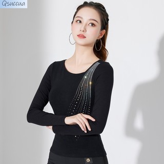 Trang Phục Khiêu Vũ Latin Đính Đá Thời Trang Dành Cho Nữ