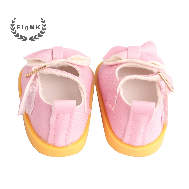 Giày Bốt Da PU Đính Nơ 5cm Cho Búp Bê Mỹ & EXO 1 / 6 [Mới]