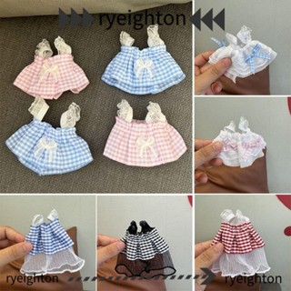 Váy công chúa RYEIGHTON, Phụ kiện dễ thương Quần áo đáng yêu búp bê, 7 kiểu trang trí quần áo Quần áo búp bê sang trọng cho búp bê Cotton 10 ~ 15cm / Búp bê thần tượng EXO