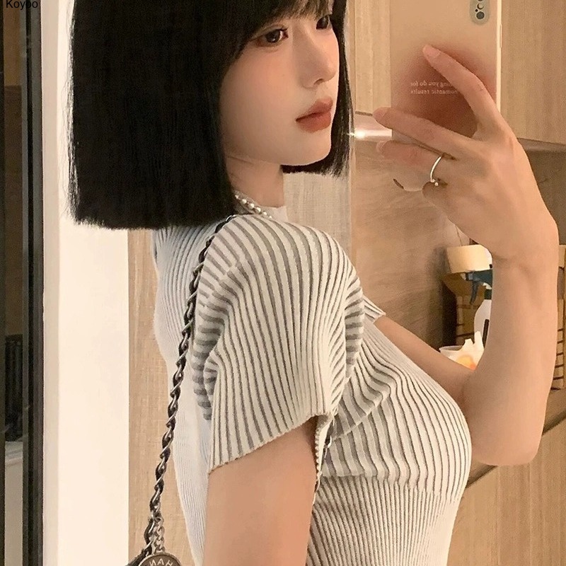 Galaxy áo phông áo thun nữ croptop baby tee Thời trang hàn quốc  fashion Thời trang Đẹp Comfortable A29J2G8