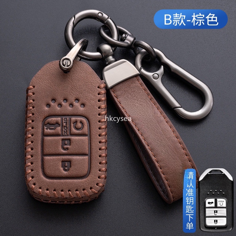 Bao Da Đựng Chìa Khóa Xe Hơi Honda City HRV Civic Jazz CRV Brio Accord Mobilio Odyssey BRV Honda Civic City Vezel Accord HR-V CRV