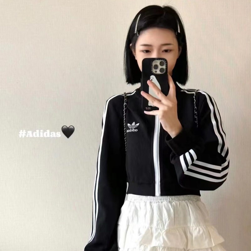 Áo Khoác Thể Thao Thêu logo adidas Chính Hãng 100%