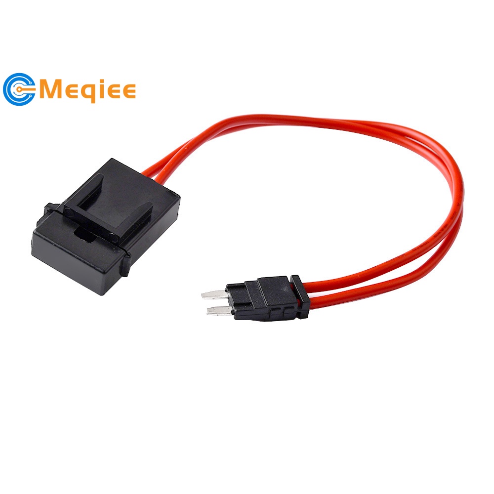 Dây 1015 16AWG 32V 25A 21cm Xe Đôi Dây Cầu Chì Hộp Nối Dài Dây Điện Điều Hướng Sửa Đổi Cầu Chì ACC Ổ