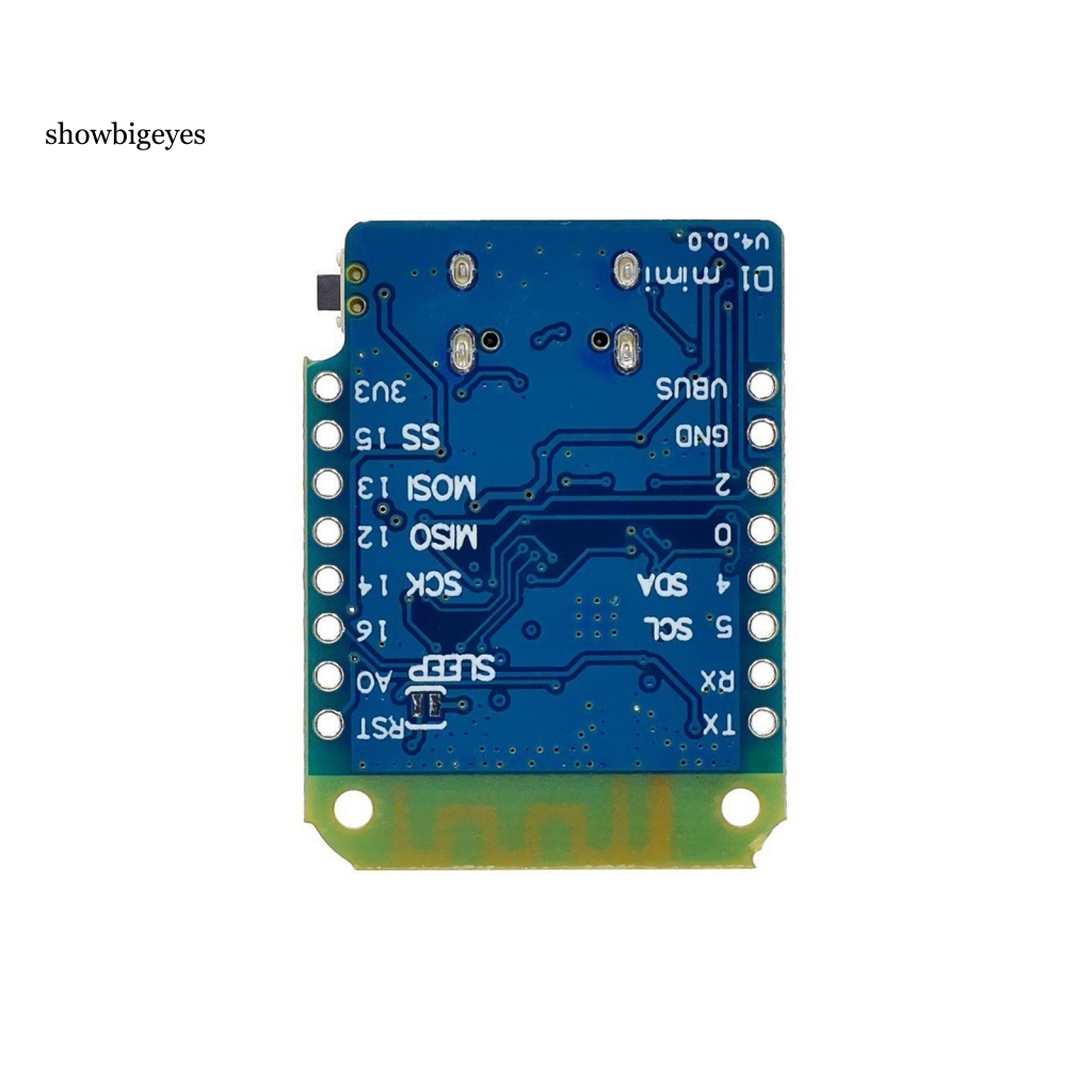 Sges Bảng Mạch Phát Triển Năng Lượng Thấp An Toàn 11 Đầu Vào / Đầu Ra Pin type-c usb internet Esp8266 Cho wemos d1 mini v400 wifi