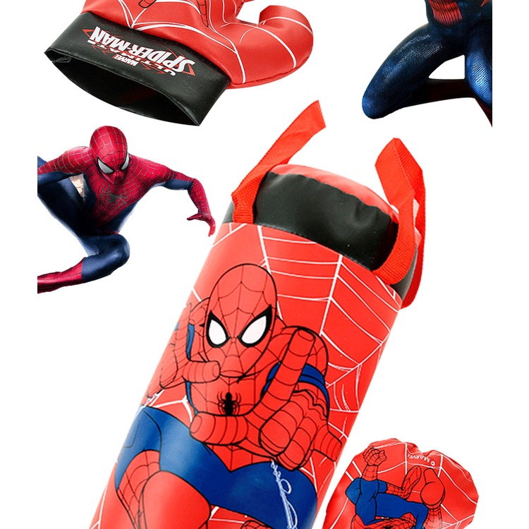 Beibeiyin Găng Tay Đấm Bốc Hình Người Nhện marvel Giúp Giảm Căng Thẳng Cho Bé