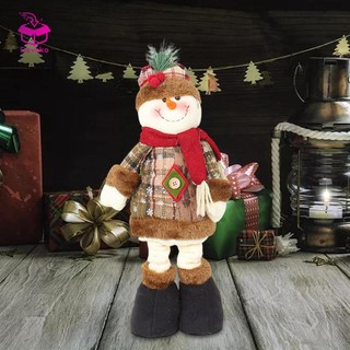 Devoko búp bê ông già noel chân dài co giãn trang trí giáng sinh