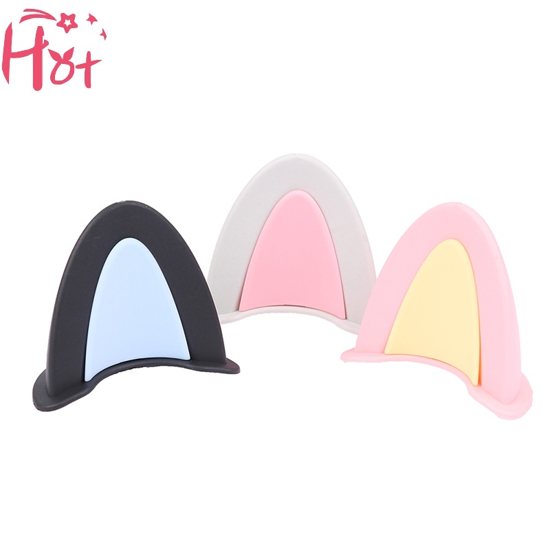 Jr Set 2 Mũ Bảo Hiểm Hình Tai Mèo Dễ Thương