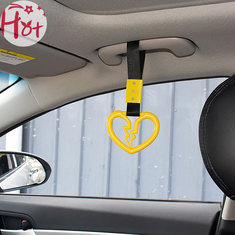Jr jdm tsurikawa Vòng Đệm Tay Nắm Cửa Xe Buýt Cảnh Báo Hình Trái Tim Dễ Thương vn