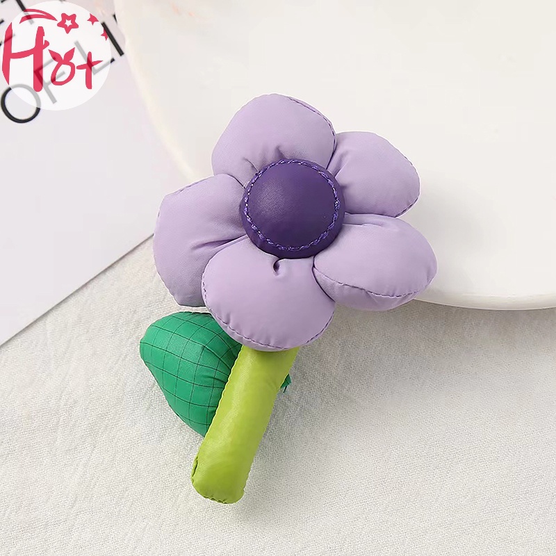 Trâm Cài Áo Hình Hoa Hướng Dương Bằng Vải Màu Kẹo Dễ Thương vn