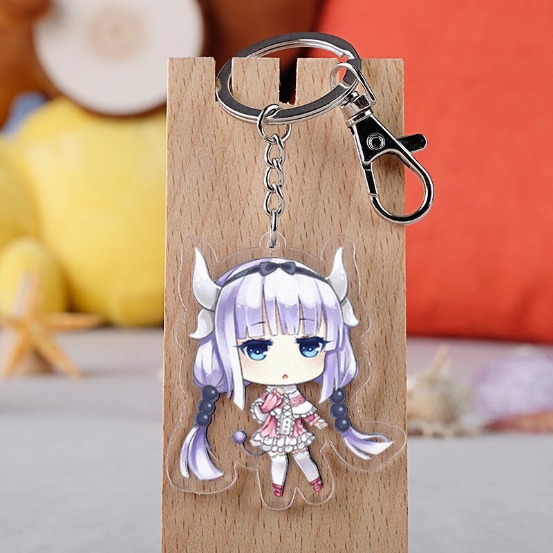 Móc khóa Arcylic Kobayashi San Chi No Maid Dragon Hầu gái rồng nhà Kobayashi chibi cute dễ thương